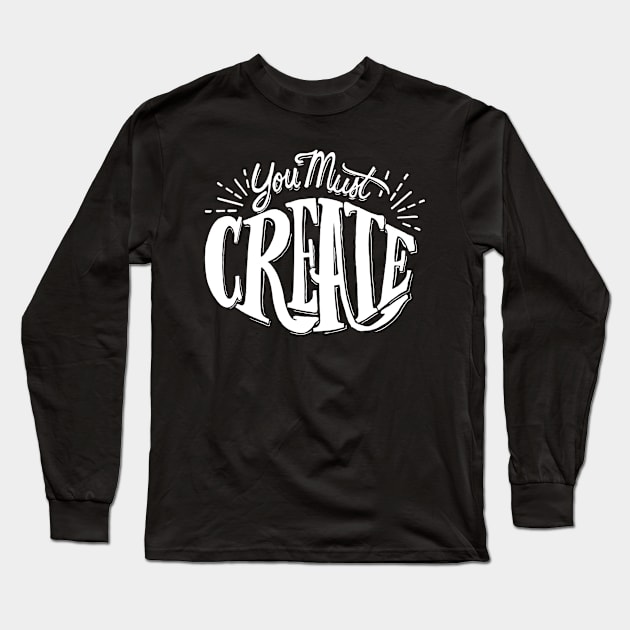 You must create Long Sleeve T-Shirt by WordFandom